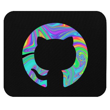 Discover Psychedelic Github Mouse Pads