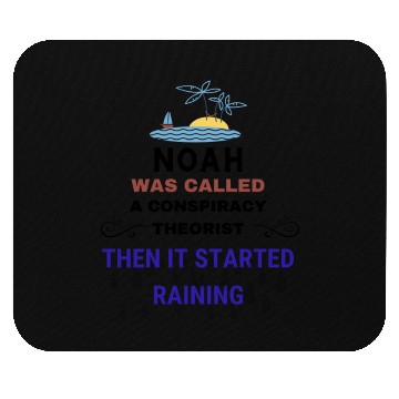 Discover Conspiracy Theory of Noah's Ark Mouse Pads