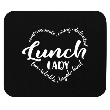 Discover Lunch lady, Cafeteria, lunchlady worker Mouse Pads