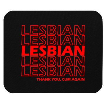 Discover Lesbian Thank You Mouse Pads