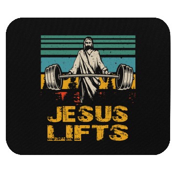 Discover JESUS LIFTS Mouse Pads