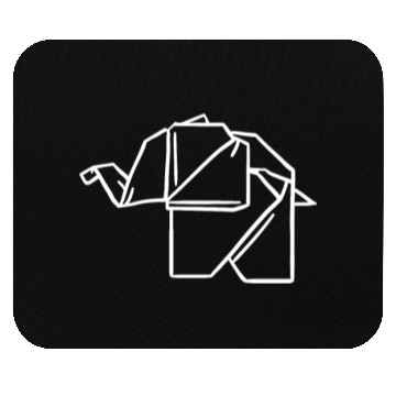 Discover Origamis Elephant Elephant Lover Mouse Pads