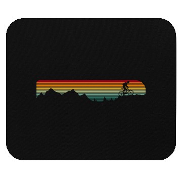 Discover Mountain Biker Mouse Pads