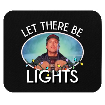 Discover Funny Christmas lights design Mouse Pads