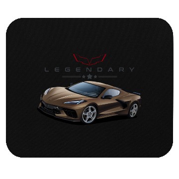 Discover Bronze American Supercar Mouse Pads
