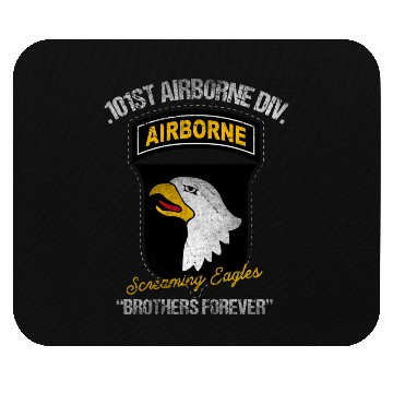 Discover 101st Airborne Division US Army Veteran Mouse Pads