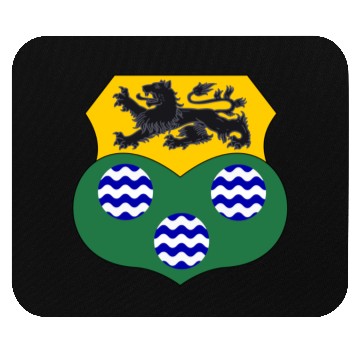 Discover Coat of Arms of County Leitrim, Ireland Mouse Pads