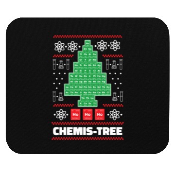 Discover Funny Chemistry Christmas / Science Holiday Mouse Pads