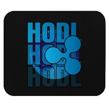 Discover HODL, Ripple, XRP, To the moon, Cryptocurrency Mouse Pads