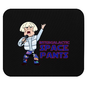 Discover funny Saturday night space pants logo Mouse Pads