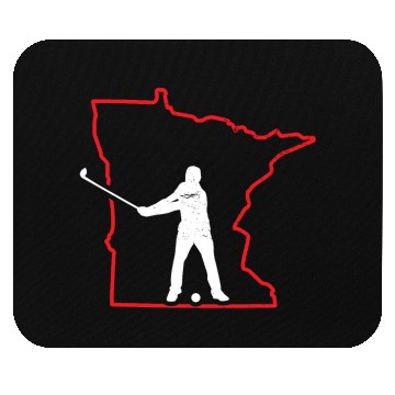 Discover Unique Minnesota Golf Mouse Pads, Minnesota Golfer Shir