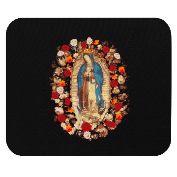 Discover Our Lady Of Guadalupe Virgin Mary Catholic Mouse Pads