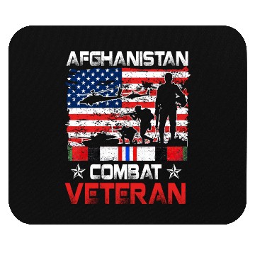 Discover Afghanistan Combat Veteran US Veteran Military Mouse Pads
