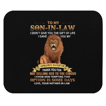Discover Son In Law Mouse Pads