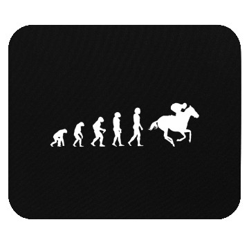 Discover evolution of horse racing Mouse Pads