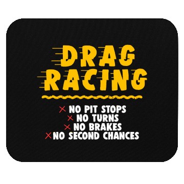 Discover Drag Racing Funny Mouse Pads