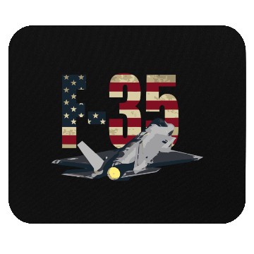 Discover Airforce Veteran Us American Flag Mouse Pads