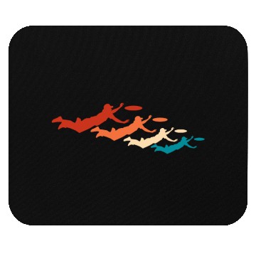 Discover Ultimate Frisbee Retro Vintage Mouse Pads