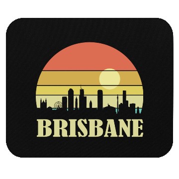 Discover Brisbane Sunset Mouse Pads