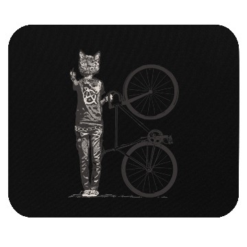 Discover Bike Punk Mouse Pads