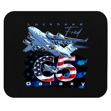 Discover C5 Galaxy Us Air Force Aircraft Mouse Pads