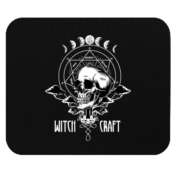 Discover Witchcraft | Occult Goth Witches Mouse Pads
