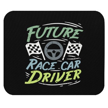 Discover Future Race Car Driver Kids Racing Driver Gift Mouse Pads