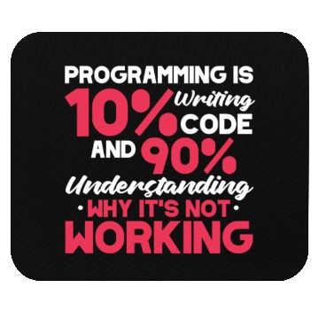 Discover Life Motto Software Developer Mouse Pads