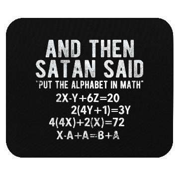 Discover Math Teacher Mouse Pads