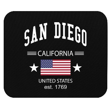 Discover San Diego Mouse Pads