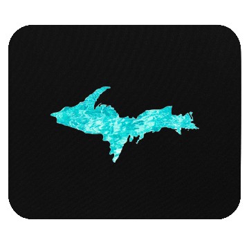 Discover Upper Peninsula Water 906 Yooper Mouse Pads