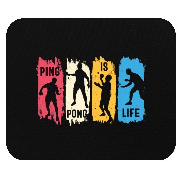 Discover Ping Pong Lovers - Table Tennis - Ping Pong Saying Mouse Pads