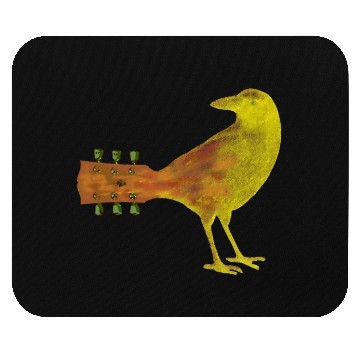 Discover Acoustic Guitar Song Bird Mouse Pads