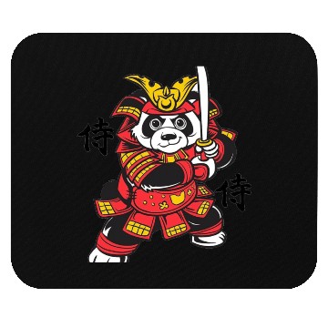 Discover A Samurai Panda | Samurai fighter panda. Mouse Pads