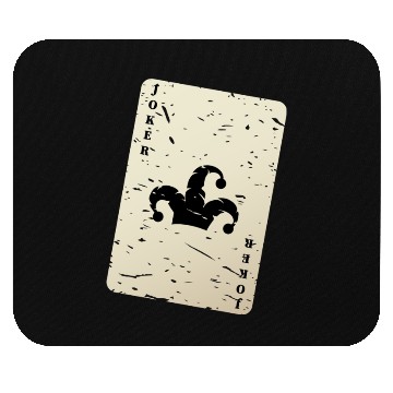 Discover Joker card Mouse Pads
