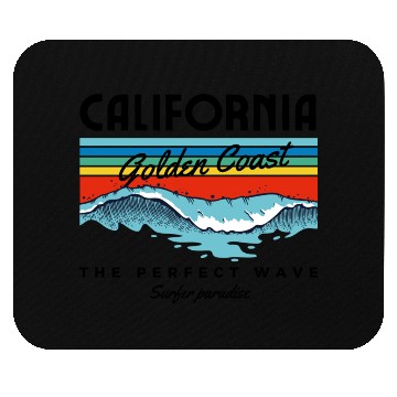 Discover California guy Mouse Pads