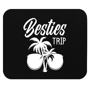 Discover Besties Trip Beach Best Friends Vacation Mouse Pads