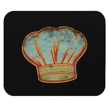 Discover Chef hat Mouse Pads