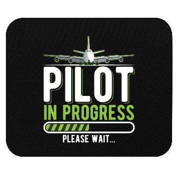Discover Pilot Loading Airplane Funny Pilots Mouse Pads