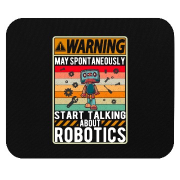 Discover Robots Girls Boys Future Robotics Engineer Mouse Pads