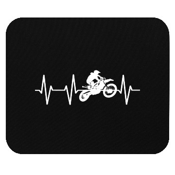 Discover Dirt Bike Pulse Mouse Pads