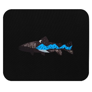 Discover Mountain Trout Mouse Pads