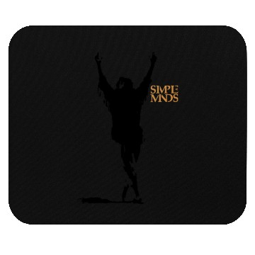 Discover simple minds band logo Mouse Pads