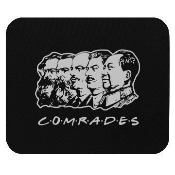 Discover Communist Comrades Friends Mouse Pads