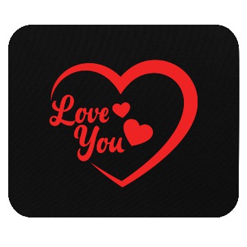 Discover Love You Mouse Pads