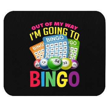 Discover Bingo Mouse Pads