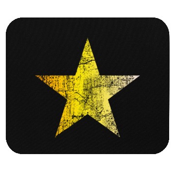 Discover Gold Star - Golden Star VINTAGE Mouse Pads