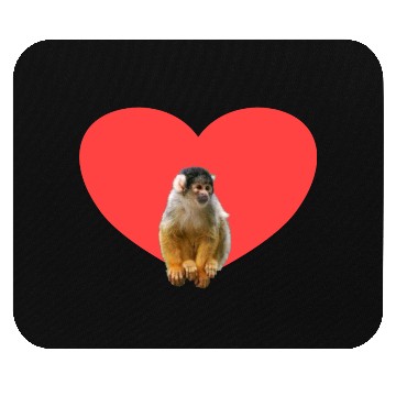 Discover Skull monkey squirrel monkey Mouse Pads
