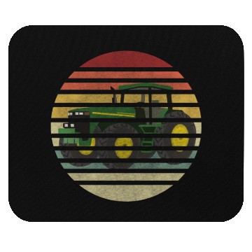 Discover Farmer Tractor Agriculture Mouse Pads