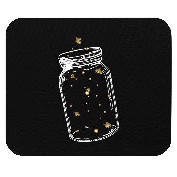 Discover Lightning Bugs Catching Fireflies I Fireflies Mouse Pads